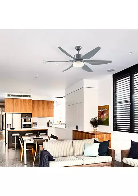 Best Pirce ๐ HOMCOM Reversible Ceiling Fan with Light 3 Blades Indoor Modern Mount LED Lighting Fan with Remote Controller for Bedroom Living Room Grey ๐ฅ 6 Best Pirce ๐ HOMCOM Reversible Ceiling Fan with Light 3 Blades Indoor Modern Mount LED Lighting Fan with Remote Controller for Bedroom Living Room Grey ๐ฅ - Image 4