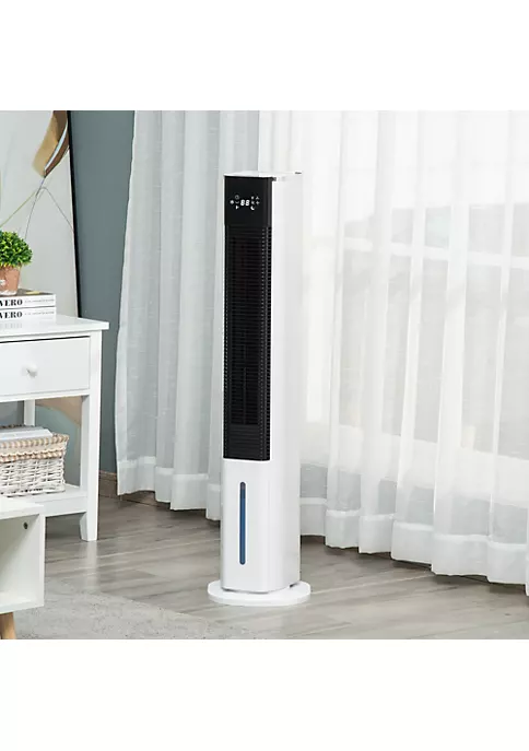 New ๐ฏ HOMCOM Portable Evaporative Air Cooler Ice Cooling Fan Water Conditioner Unit with 3 Modes 3 Speeds Remote Control Timer and Oscillation Black ๐ 6 New ๐ฏ HOMCOM Portable Evaporative Air Cooler Ice Cooling Fan Water Conditioner Unit with 3 Modes 3 Speeds Remote Control Timer and Oscillation Black ๐ - Image 4