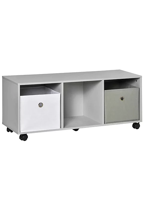 Best Pirce โจ HOMCOM Toy Chest Kids Mobile Cabinet Storage Organizer Children Display Shelf for Toys Clothes Books Bedroom with Wheels Drawers Grey ๐ 7 Best Pirce โจ HOMCOM Toy Chest Kids Mobile Cabinet Storage Organizer Children Display Shelf for Toys Clothes Books Bedroom with Wheels Drawers Grey ๐ - Image 5
