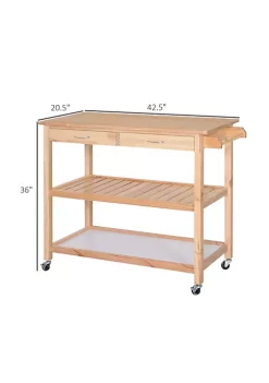 Best reviews of ๐ HOMCOM 42" Kitchen Trolley Cart Rolling Island Utility Serving Cart with 2 Drawers and 3 Tier Shelf Pine Wood ๐ 9 Best reviews of ๐ HOMCOM 42" Kitchen Trolley Cart Rolling Island Utility Serving Cart with 2 Drawers and 3 Tier Shelf Pine Wood ๐ -HOMCOM Sales Store Belk 1118