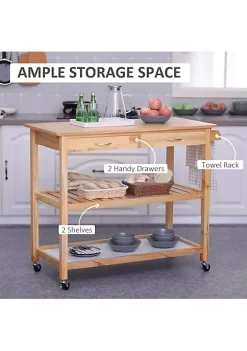 Best reviews of ๐ HOMCOM 42" Kitchen Trolley Cart Rolling Island Utility Serving Cart with 2 Drawers and 3 Tier Shelf Pine Wood ๐ 10 Best reviews of ๐ HOMCOM 42" Kitchen Trolley Cart Rolling Island Utility Serving Cart with 2 Drawers and 3 Tier Shelf Pine Wood ๐ -HOMCOM Sales Store Belk 1119