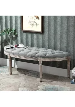 Hot Sale ✨ HOMCOM Traditional Style Entryway Bed End 👟 Shoe Bench for Living Room Beige 🔔 -HOMCOM Sales Store Belk 1122