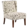 Best Pirce ๐ฅ HOMCOM Upholstered Armless Accent Chair Leisure Side Chair with Wingback Soft Linen Fabric and Solid Wood Legs Decorative for Bedroom Living room Floral ๐ 2 Best Pirce ๐ฅ HOMCOM Upholstered Armless Accent Chair Leisure Side Chair with Wingback Soft Linen Fabric and Solid Wood Legs Decorative for Bedroom Living room Floral ๐ -HOMCOM Sales Store Belk 1126