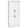 Deals โ๏ธ HOMCOM 70" 4 Door Kitchen Pantry Freestanding Storage Cabinet 6 tier Cupboard with Adjustable Shelves for Living Room White โญ 2 Deals โ๏ธ HOMCOM 70" 4 Door Kitchen Pantry Freestanding Storage Cabinet 6 tier Cupboard with Adjustable Shelves for Living Room White โญ -HOMCOM Sales Store Belk 1141