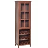 Budget โจ HOMCOM Tall Wine Cabinet Bar Display Cupboard with Glass Door and 3 Storage Compartment for Living Room Home Bar Dining Room Walnut ๐งจ 1 Budget โจ HOMCOM Tall Wine Cabinet Bar Display Cupboard with Glass Door and 3 Storage Compartment for Living Room Home Bar Dining Room Walnut ๐งจ -HOMCOM Sales Store Belk 1151