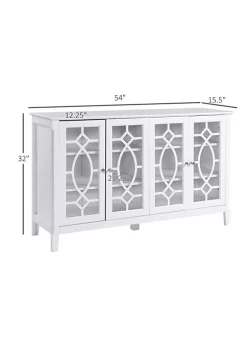 Buy ⭐ HOMCOM Wood Accent Sideboard Buffet Serving Cabinet with 4 Framed Glass Doors Adjustable Shelves for Living Room White ✔️ 9 Buy ⭐ HOMCOM Wood Accent Sideboard Buffet Serving Cabinet with 4 Framed Glass Doors Adjustable Shelves for Living Room White ✔️ -HOMCOM Sales Store Belk 1176