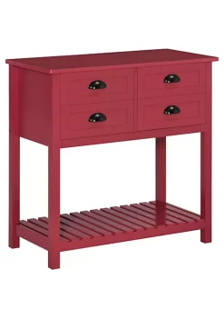 Cheap ✔️ HOMCOM Sideboard Buffet Cabinet Storage Serving Console Table with 4 Drawers and Slatted Bottom Shelf for Kitchen Living Room Red 🧨 11 Cheap ✔️ HOMCOM Sideboard Buffet Cabinet Storage Serving Console Table with 4 Drawers and Slatted Bottom Shelf for Kitchen Living Room Red 🧨 -HOMCOM Sales Store Belk 1207