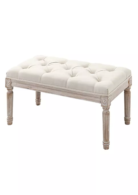 Flash Sale โ๏ธ HOMCOM 51" Faux Leather Rectangular Tufted Storage Ottoman for Living Room Entryway or Bedroom Cream White ๐ 4 Flash Sale โ๏ธ HOMCOM 51" Faux Leather Rectangular Tufted Storage Ottoman for Living Room Entryway or Bedroom Cream White ๐ - Image 2