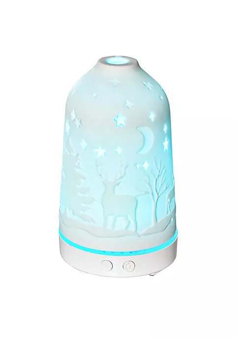 Best reviews of 🥰 HOMCOM 100ml Ultrasonic Aromatherapy Diffuser Essential Oils Humidifier with Ceramic Cover 7 Colors LED Lights Timer Waterless Auto off for Home and Office White ❤️ 3 Best reviews of 🥰 HOMCOM 100ml Ultrasonic Aromatherapy Diffuser Essential Oils Humidifier with Ceramic Cover 7 Colors LED Lights Timer Waterless Auto off for Home and Office White ❤️