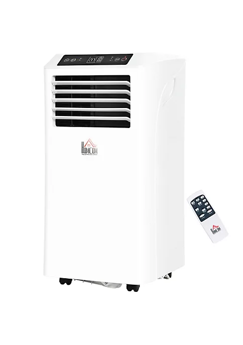 Deals ๐ฏ HOMCOM 8000 BTU Portable Mobile Air Conditioner Cooling Dehumidifying Ventilating with Remote Controller LED Display 2 Speed Fans 24 Hour Timer for Bedroom Living Room Office White ๐ 4 Deals ๐ฏ HOMCOM 8000 BTU Portable Mobile Air Conditioner Cooling Dehumidifying Ventilating with Remote Controller LED Display 2 Speed Fans 24 Hour Timer for Bedroom Living Room Office White ๐ - Image 2