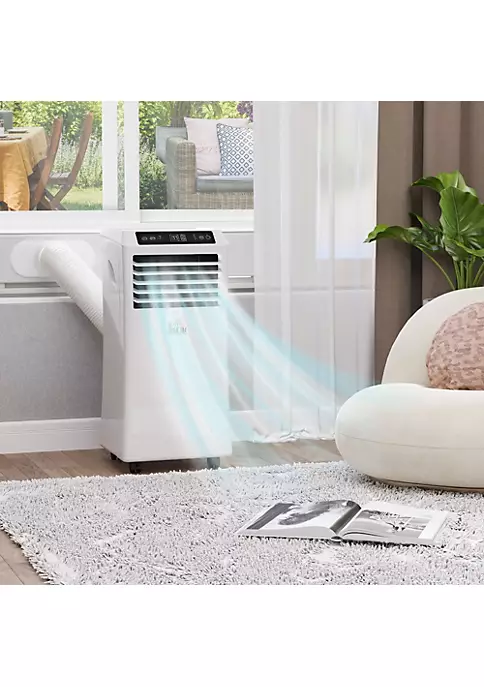 Deals ๐ฏ HOMCOM 8000 BTU Portable Mobile Air Conditioner Cooling Dehumidifying Ventilating with Remote Controller LED Display 2 Speed Fans 24 Hour Timer for Bedroom Living Room Office White ๐ 5 Deals ๐ฏ HOMCOM 8000 BTU Portable Mobile Air Conditioner Cooling Dehumidifying Ventilating with Remote Controller LED Display 2 Speed Fans 24 Hour Timer for Bedroom Living Room Office White ๐ - Image 3