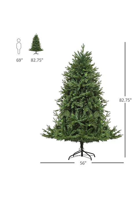 Best deal ๐ HOMCOM 7' Tall Unlit Spruce Artificial ๐ Christmas Tree with Realistic Branches and 3368 Tips Green ๐ 5 Best deal ๐ HOMCOM 7' Tall Unlit Spruce Artificial ๐ Christmas Tree with Realistic Branches and 3368 Tips Green ๐ - Image 3
