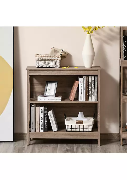 Brand new π₯° HOMCOM Industrial Style Corner Open Bookshelf with Storage Shelves and Metal X Bar Frame for Living Room Dark Grey π 5 Brand new π₯° HOMCOM Industrial Style Corner Open Bookshelf with Storage Shelves and Metal X Bar Frame for Living Room Dark Grey π - Image 3