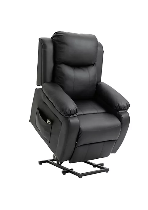 Flash Sale ๐ HOMCOM Living Room Power Lift Chair PU Leather Electric Recliner Sofa Chair for Elderly with Remote Control Black ๐ 7 Flash Sale ๐ HOMCOM Living Room Power Lift Chair PU Leather Electric Recliner Sofa Chair for Elderly with Remote Control Black ๐ - Image 5