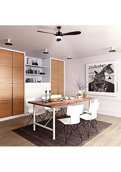 Hot Sale ๐ HOMCOM Reversible Indoor Ceiling Fan with Light Modern Mount LED Lighting Fan with Remote Controller for Bedroom Living Room Brown ๐ฅ 6 Hot Sale ๐ HOMCOM Reversible Indoor Ceiling Fan with Light Modern Mount LED Lighting Fan with Remote Controller for Bedroom Living Room Brown ๐ฅ - Image 4