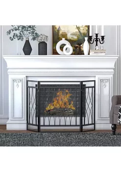 Flash Sale ๐ HOMCOM 3 Panel Folding Fireplace Screen Metal Mesh Fire Spark Guard for Wood Burning 49" x 31" Black ๐ฅ 9 Flash Sale ๐ HOMCOM 3 Panel Folding Fireplace Screen Metal Mesh Fire Spark Guard for Wood Burning 49" x 31" Black ๐ฅ -HOMCOM Sales Store Belk 1287