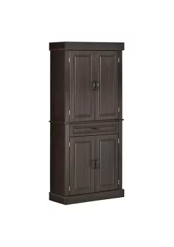Brand new ✔️ HOMCOM 71" Freestanding Kitchen Pantry with 4 Doors and 2 Large Cabinets Tall Storage Cabinet with Wide Drawer for Kitchen Dining Room Coffee 🎉 -HOMCOM Sales Store Belk 1294