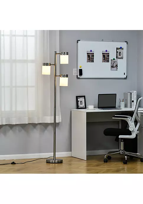 Best reviews of ๐คฉ HOMCOM Modern Floor Lamp Standing Light with 3 Rotating Lights for Living Room Bedroom Office Silver โ๏ธ 5 Best reviews of ๐คฉ HOMCOM Modern Floor Lamp Standing Light with 3 Rotating Lights for Living Room Bedroom Office Silver โ๏ธ - Image 3