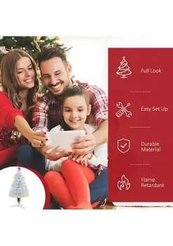 Discount ๐ HOMCOM 3ft Tall Pre Lit Douglas Fir Artificial ๐ Christmas Tree with Realistic Branches 90 Multi Color LED Lights Fiber Optics and 90 Tips White ๐ 10 Discount ๐ HOMCOM 3ft Tall Pre Lit Douglas Fir Artificial ๐ Christmas Tree with Realistic Branches 90 Multi Color LED Lights Fiber Optics and 90 Tips White ๐ -HOMCOM Sales Store Belk 1352