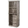 Cheap ๐งจ HOMCOM Freestanding Rustic Kitchen Buffet with Hutch Pantry Storage Cabinet with Sliding Barn Door Adjustable Shelf Vintage Wood ๐ฏ 2 Cheap ๐งจ HOMCOM Freestanding Rustic Kitchen Buffet with Hutch Pantry Storage Cabinet with Sliding Barn Door Adjustable Shelf Vintage Wood ๐ฏ -HOMCOM Sales Store Belk 1359