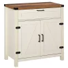 Best Sale ๐ HOMCOM Farmhouse Sideboard Wooden Accent Buffet Storage Cabinet with Drawer and Adjustable Shelf for Kitchen White ๐ 1 Best Sale ๐ HOMCOM Farmhouse Sideboard Wooden Accent Buffet Storage Cabinet with Drawer and Adjustable Shelf for Kitchen White ๐ -HOMCOM Sales Store Belk 1416