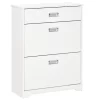 Cheap ⌛ HOMCOM 3 Drawer 👟 Shoe Cabinet Modern Storage Rack with 2 Flip Doors Adjustable Shelf Freestanding Organizer for Hallway Holds 16 Pairs 👟 Shoe White 🌟 2 Cheap ⌛ HOMCOM 3 Drawer 👟 Shoe Cabinet Modern Storage Rack with 2 Flip Doors Adjustable Shelf Freestanding Organizer for Hallway Holds 16 Pairs 👟 Shoe White 🌟 -HOMCOM Sales Store Belk 1421