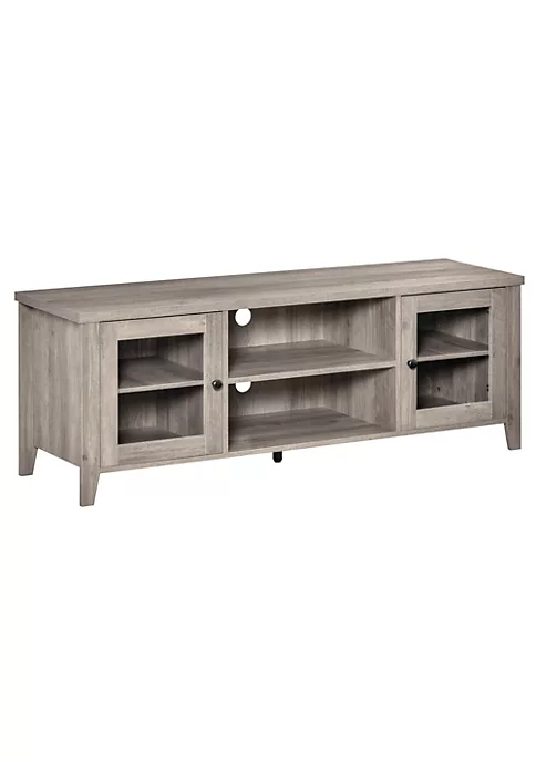 Discount โจ HOMCOM Modern TV Stand Entertainment Center with Shelves and Cabinets for Flatscreen TVs up to 60" Grey Wash ๐ฅฐ 7 Discount โจ HOMCOM Modern TV Stand Entertainment Center with Shelves and Cabinets for Flatscreen TVs up to 60" Grey Wash ๐ฅฐ - Image 5