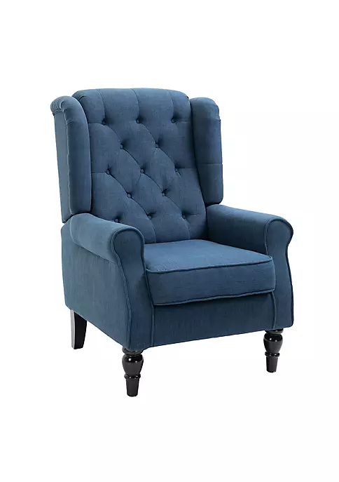 Best reviews of ๐ฅ HOMCOM Button Tufted Accent Chair with High Wingback Rounded Cushioned Armrests and Thick Padded Seat Blue ๐งจ 7 Best reviews of ๐ฅ HOMCOM Button Tufted Accent Chair with High Wingback Rounded Cushioned Armrests and Thick Padded Seat Blue ๐งจ - Image 5