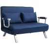 Best Pirce ๐ HOMCOM Convertible Sofa Bed Sleeper Chair 5 Position Adjustable Backrest Armchair Sleeper with Pillows Leisure Chaise Lounge Couch Blue โจ 1 Best Pirce ๐ HOMCOM Convertible Sofa Bed Sleeper Chair 5 Position Adjustable Backrest Armchair Sleeper with Pillows Leisure Chaise Lounge Couch Blue โจ -HOMCOM Sales Store Belk 1488