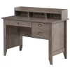 Cheap 🥰 HOMCOM Computer Table Writing Desk with Hutch 3 Drawers Open Cabinets Top Shelf Wide Tabletop Cable Management Grey 💯 -HOMCOM Sales Store Belk 1503