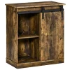 Top 10 ๐ HOMCOM Industrial Sideboard Storage Cabinet Serving Bar Buffet with Sliding Barn Door and 6 Bottle Wine Rack Brown ๐ 1 Top 10 ๐ HOMCOM Industrial Sideboard Storage Cabinet Serving Bar Buffet with Sliding Barn Door and 6 Bottle Wine Rack Brown ๐ -HOMCOM Sales Store Belk 1561