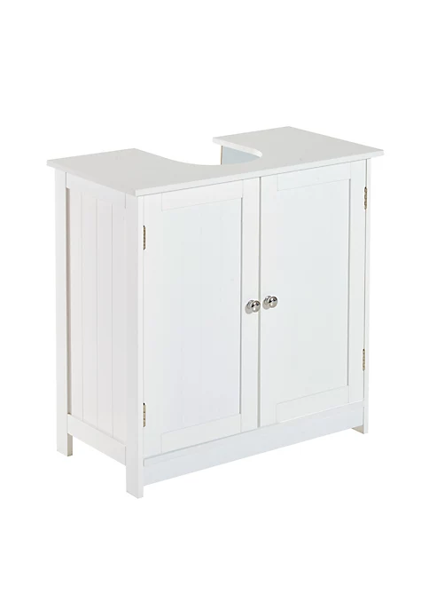 Cheap ⌛ HOMCOM 24" Under Sink Storage Cabinet with 2 Doors and Shelves Pedestal Sink Bathroom Vanity Furniture White ⭐ 3 Cheap ⌛ HOMCOM 24" Under Sink Storage Cabinet with 2 Doors and Shelves Pedestal Sink Bathroom Vanity Furniture White ⭐