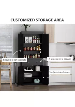 Best reviews of 🤩 HOMCOM 72" Traditional Freestanding Kitchen Pantry Cupboard with 2 Cabinet Drawer and Adjustable Shelves Black ❤️ 10 Best reviews of 🤩 HOMCOM 72" Traditional Freestanding Kitchen Pantry Cupboard with 2 Cabinet Drawer and Adjustable Shelves Black ❤️ -HOMCOM Sales Store Belk 1586