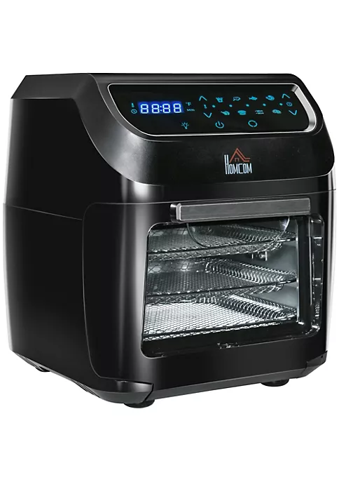 Coupon ๐ HOMCOM 12 QT Air Fry Oven 8 In 1 Countertop Oven Combo with Air Fry Roast Broil Bake and Dehydrate 1700W with Accessories and LED Display Black ๐ 3 Coupon ๐ HOMCOM 12 QT Air Fry Oven 8 In 1 Countertop Oven Combo with Air Fry Roast Broil Bake and Dehydrate 1700W with Accessories and LED Display Black ๐