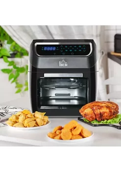 Coupon ๐ HOMCOM 12 QT Air Fry Oven 8 In 1 Countertop Oven Combo with Air Fry Roast Broil Bake and Dehydrate 1700W with Accessories and LED Display Black ๐ 9 Coupon ๐ HOMCOM 12 QT Air Fry Oven 8 In 1 Countertop Oven Combo with Air Fry Roast Broil Bake and Dehydrate 1700W with Accessories and LED Display Black ๐ -HOMCOM Sales Store Belk 1618