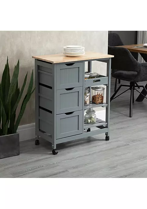 Wholesale 🛒 HOMCOM 70" 4 Door Kitchen Pantry Freestanding Storage Cabinet 6 tier Cupboard with Adjustable Shelves for Living Room Grey 🎁 6 Wholesale 🛒 HOMCOM 70" 4 Door Kitchen Pantry Freestanding Storage Cabinet 6 tier Cupboard with Adjustable Shelves for Living Room Grey 🎁 - Image 4
