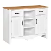Best deal ๐ HOMCOM 42" Accent Sideboard Cabinet Serving Buffet with Drawers and Adjustable Shelves for Living Room or Kitchen White ๐ฅ 2 Best deal ๐ HOMCOM 42" Accent Sideboard Cabinet Serving Buffet with Drawers and Adjustable Shelves for Living Room or Kitchen White ๐ฅ -HOMCOM Sales Store Belk 167
