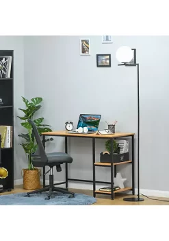 Hot Sale 😍 HOMCOM Metal Floor Lamp Standing Light with 350 degree Adjustable Lampshade for Living Room Bedroom Office Black 🔔 10 Hot Sale 😍 HOMCOM Metal Floor Lamp Standing Light with 350 degree Adjustable Lampshade for Living Room Bedroom Office Black 🔔 -HOMCOM Sales Store Belk 1710