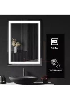 Flash Sale ๐ HOMCOM LED Wall Mount Bathroom Vanity Make Up Mirror w/Defogger 36" x 28" ๐ 10 Flash Sale ๐ HOMCOM LED Wall Mount Bathroom Vanity Make Up Mirror w/Defogger 36" x 28" ๐ -HOMCOM Sales Store Belk 1787