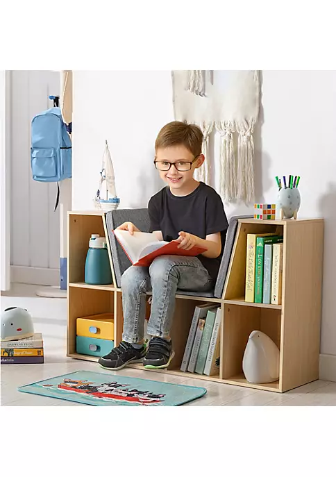 Budget ๐ HOMCOM Toy Chest Kids Cabinet Storage Organizer Children Display Shelf for Toys Clothes Books Bedroom Natural ๐ 6 Budget ๐ HOMCOM Toy Chest Kids Cabinet Storage Organizer Children Display Shelf for Toys Clothes Books Bedroom Natural ๐ - Image 4