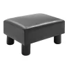 Top 10 🔔 HOMCOM Modern Faux Leather Upholstered Rectangular Ottoman Footrest with Padded Foam Seat and Plastic Legs Bright Black 🌟 2 Top 10 🔔 HOMCOM Modern Faux Leather Upholstered Rectangular Ottoman Footrest with Padded Foam Seat and Plastic Legs Bright Black 🌟 -HOMCOM Sales Store Belk 1934