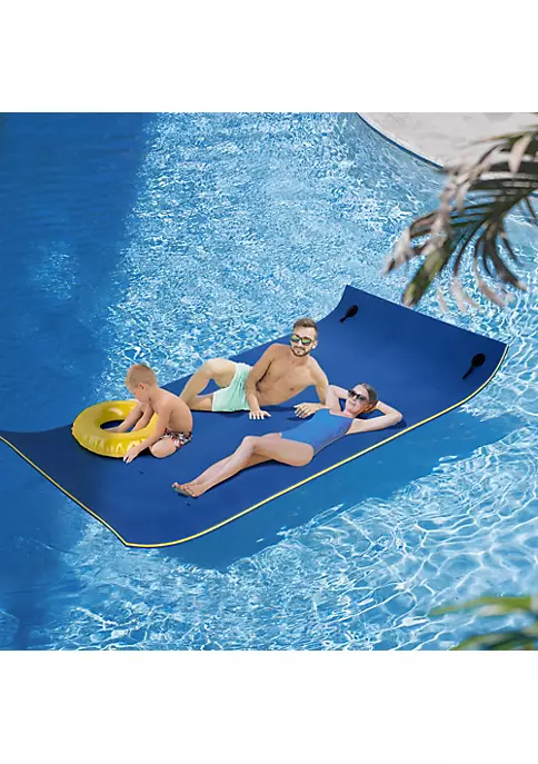 Coupon 🎉 HOMCOM Roll Up Pool Float Pad for Lakes Oceans and Pools Water Mat for Playing Relaxing and Recreation Blue 😀 5 Coupon 🎉 HOMCOM Roll Up Pool Float Pad for Lakes Oceans and Pools Water Mat for Playing Relaxing and Recreation Blue 😀 - Image 3