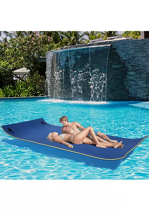 Coupon 🎉 HOMCOM Roll Up Pool Float Pad for Lakes Oceans and Pools Water Mat for Playing Relaxing and Recreation Blue 😀 6 Coupon 🎉 HOMCOM Roll Up Pool Float Pad for Lakes Oceans and Pools Water Mat for Playing Relaxing and Recreation Blue 😀 - Image 4