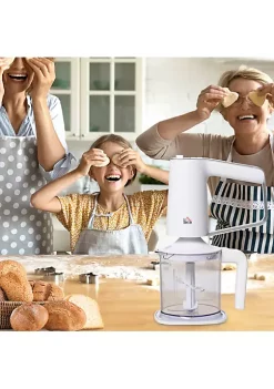 Brand new 😉 HOMCOM 5 in 1 Electric Hand Mixer 300W Immersion Blender with 5 Speeds Dough Hooks Chopper Whisk Mixers and Measuring Cup for Cooking and Baking White ✨ 10 Brand new 😉 HOMCOM 5 in 1 Electric Hand Mixer 300W Immersion Blender with 5 Speeds Dough Hooks Chopper Whisk Mixers and Measuring Cup for Cooking and Baking White ✨ -HOMCOM Sales Store Belk 199