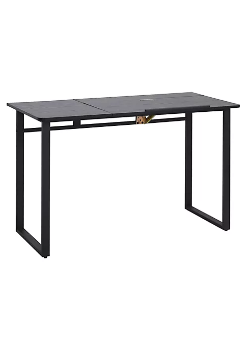 Wholesale 😉 HOMCOM Modern Drafting Drawing Table with Adjustable Tiltable Tabletop Writing Office Desk Artist Workstation Black ✔️ -HOMCOM Sales Store Belk 1994