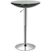Brand new ๐งจ HOMCOM 24" Round Cocktail Bar Table Metal Base Tall Bistro Pub Desk Adjustable Counter Height Black Silver ๐ 1 Brand new ๐งจ HOMCOM 24" Round Cocktail Bar Table Metal Base Tall Bistro Pub Desk Adjustable Counter Height Black Silver ๐ -HOMCOM Sales Store Belk 2054