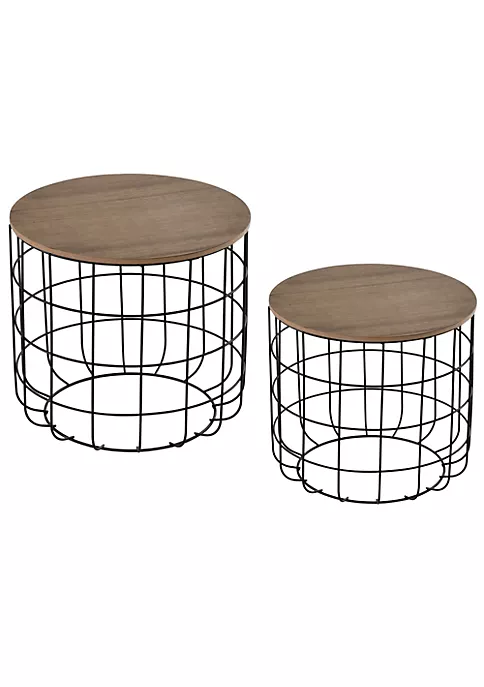 Brand new ⌛ HOMCOM 2 Piece Tea Table Set with a Retro Industrial Style Extra Storage Space Underneath and Multipurpose Use ✔️ 3 Brand new ⌛ HOMCOM 2 Piece Tea Table Set with a Retro Industrial Style Extra Storage Space Underneath and Multipurpose Use ✔️