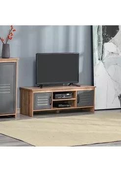 Best Pirce 🥰 HOMCOM TV Stand Console for TVs up to 42 Inches Entertainment Center with 2 Metal Doors Storage Shelves and Elevated Base Compartment for Living Room Brown/Grey ⭐ 9 Best Pirce 🥰 HOMCOM TV Stand Console for TVs up to 42 Inches Entertainment Center with 2 Metal Doors Storage Shelves and Elevated Base Compartment for Living Room Brown/Grey ⭐ -HOMCOM Sales Store Belk 2076