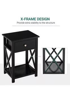 Top 10 ๐ HOMCOM 22โ Traditional Wood Accent End Table With Storage Drawer for Living Room or Bedroom Black ๐ฅฐ 9 Top 10 ๐ HOMCOM 22โ Traditional Wood Accent End Table With Storage Drawer for Living Room or Bedroom Black ๐ฅฐ -HOMCOM Sales Store Belk 2158