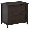 Wholesale 🎁 HOMCOM Retro Style 2 Drawer Lateral File Cabinet Chest with Hanging Bars Wooden Documents Storage for Letter/Legal Size Brown 🌟 -HOMCOM Sales Store Belk 2271
